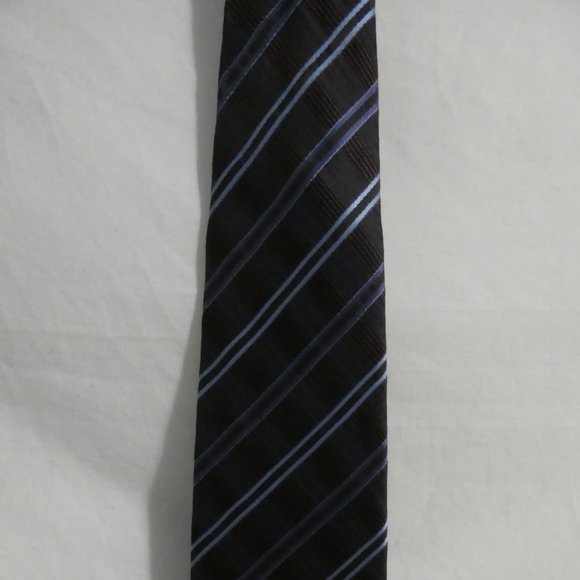 MEXX | Striped Necktie | 100% silk | Hand Made - Picture 5 of 9